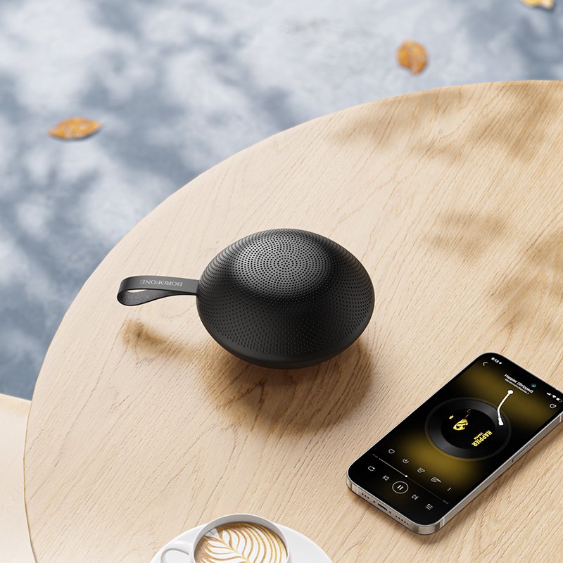 Borofone Portable Bluetooth Speaker BR48 Ufo black - Image 4