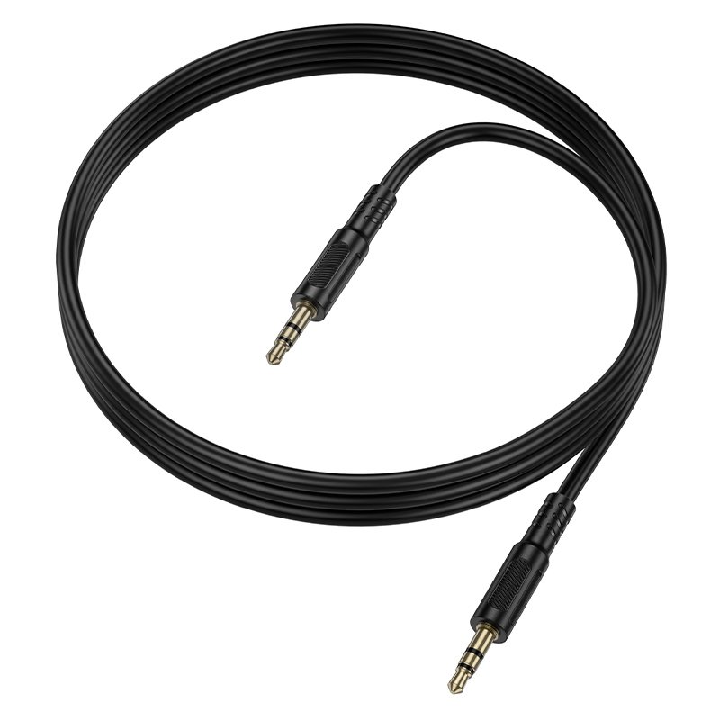 Borofone Cable AUX BL25 Nice - jack 3,5mm to jack 3,5mm - 1 metre black - Image 6