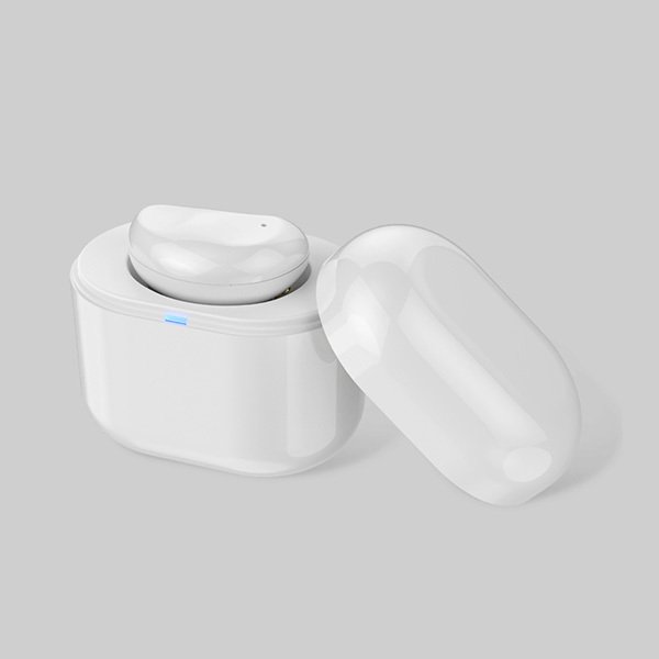 REMAX Bluetooth Earbud - RB-T25 Power Bank (multi-point+EDR) White - Image 2