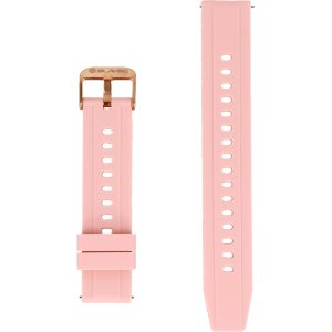 Blavec Universal watch band for W-17 Amber 18mm silicone pink