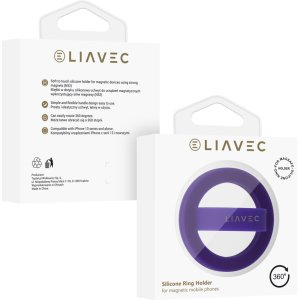 Liavec Ring Magsafe purple