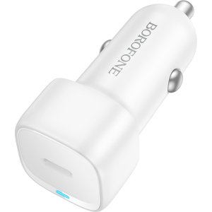 Borofone Car charger BZ34A Cloud - Type C - PD 20W white