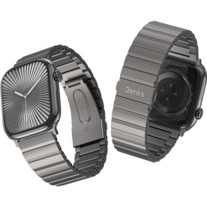 Benks Adjustable Titanium Watch Band for Apple Watch 42/44/45/49