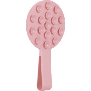 Silicone suction phone holder magnetic with ring MSH9 light pink