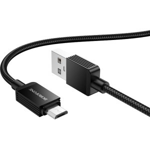 Borofone Cable BX120 Placer - USB to Micro USB - 2,4A 1 metre black