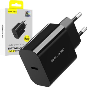Blavec Wall charger BC-7 GaN4 - Type C - PD QC 45W 3A (TCBC7G4-CB453A) black