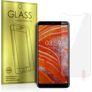 Tempered Glass Gold for NOKIA 3.1 PLUS
