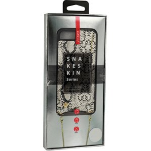 BAG - SNAKE Leather Case - IPHONE XS MAX White