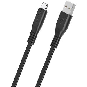 Borofone Cable BX23 Wide Power - USB to Type C - 3A 1 metre black