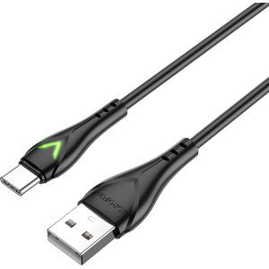 Borofone Cable BX65 Bright - USB to Type C - 2A 1 metre black