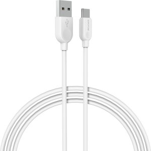 Borofone Cable BX14 LinkJet - USB to Type C - 3A 1 metre white