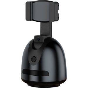 Phone holder with 360° face tracking P2S black