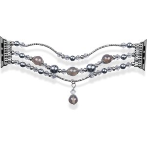 Bracelet loop for Apple Watch 38/40/41 design 4 grey