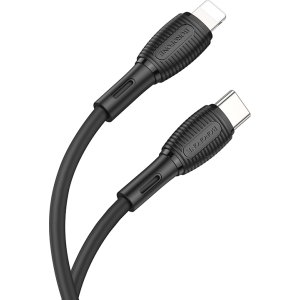 Borofone Cable BX86 Advantage - Type C to Lightning - PD 20W 1 metre black
