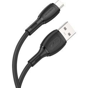 Borofone Cable BX86 Advantage - USB to Micro USB - 2,4A 1 metre black