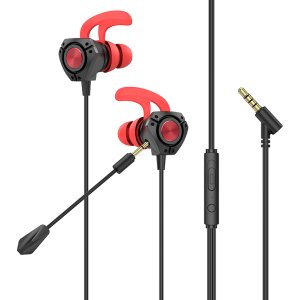 Borofone Earphones BM81 Happy gaming with microphone black