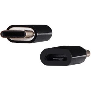 Charger adapter - Type C to Micro USB - BLACK