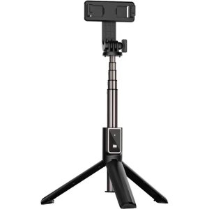 Selfie Stick MINI - with detachable bluetooth remote control and tripod - P40L BLACK