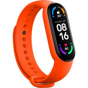 Wristband for Xiaomi Mi Band 5/6/7 orange