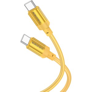 Borofone Cable BX108 Start - Type C to Type C - 60W 3A 1 metre gold