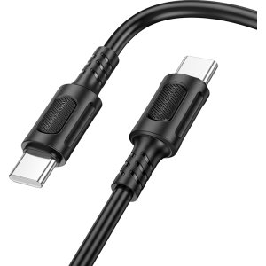 Borofone Cable BX111 Feliz - Type C to Type C - 60W 3A 1 metre black