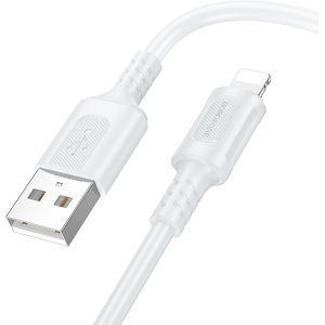 Borofone Cable BX111 Feliz - USB to Lightning - 2,4A 1 metre white