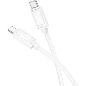 Borofone Cable BX109 Joy - Type C to Type C - 60W 3A 1 metre white