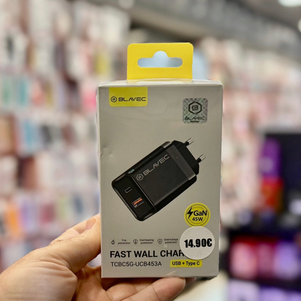 Blavec BC5 GaN Φορτιστής USB-A & USB-C 45W