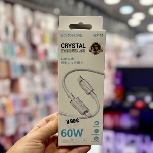 Borofone BX112 1 m USB-C σε USB-C καλώδιο 1m 60 W