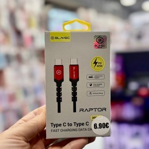 Blavec CRA‑CC3BR30 3 m USB‑C σε USB‑C καλώδιο — 60 W / 3 A