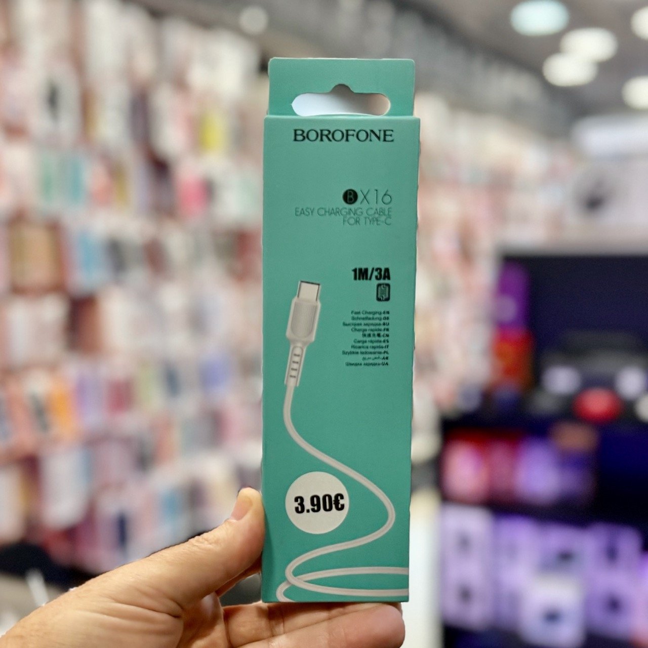 Borofone BX16 1 m καλώδιο USB‑C — Charge & Data