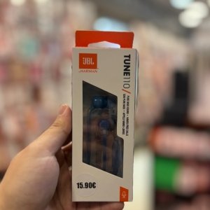 JBL TUNE110 Ενσύρματα In-Ear Ακουστικά Handsfree με 'Pure Bass' Ήχο & Τηλεχειριστήριο 1 Πλήκτρου