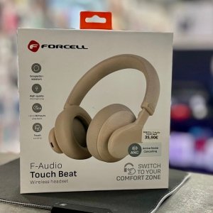 FORCELL F-Audio Touch Beat: Ασύρματο On-Ear Headset με Ενεργή Ακύρωση Θορύβου (ANC) και Χειριστήρια Αφής