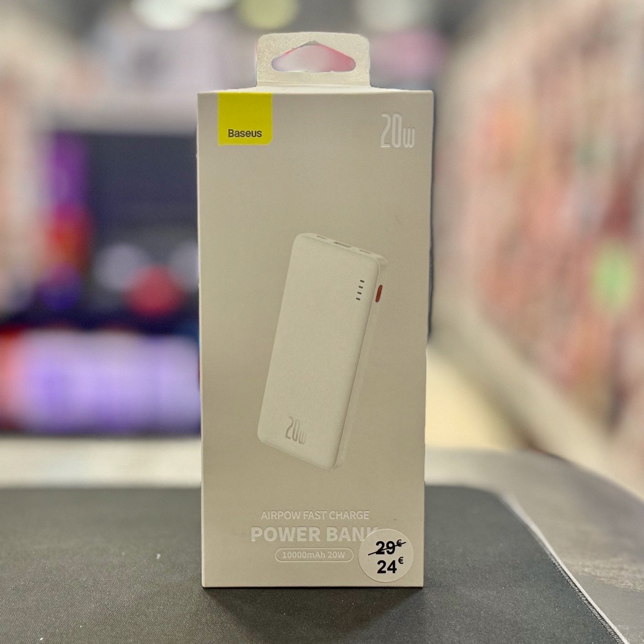 Baseus Power Bank 10000mAh 20W με 2 Θύρες (USB-A & USB-C) και Power Delivery (PD)
