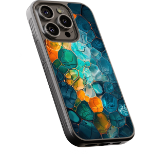 Θήκη iPhone “Aqua Crystal Flow”