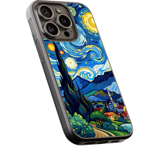 Θήκη iPhone “Starry Night Village”