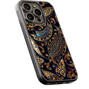 Θήκη iPhone “Royal Paisley Gold”