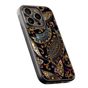 Θήκη iPhone “Royal Paisley Gold”