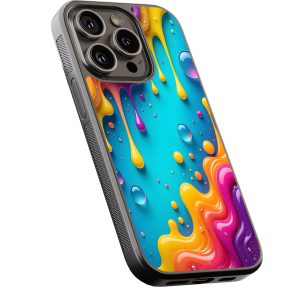 Θήκη iPhone “Vibrant Color Drip”