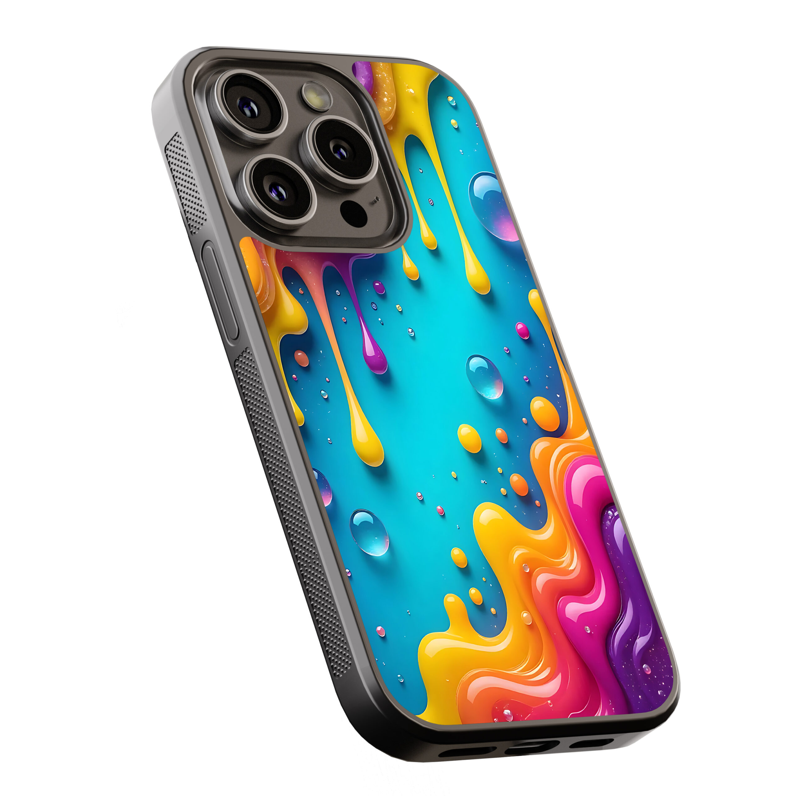 Θήκη iPhone “Vibrant Color Drip”