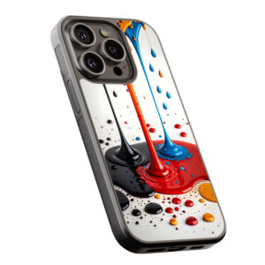 Θήκη iPhone “Liquid Paint Drops”