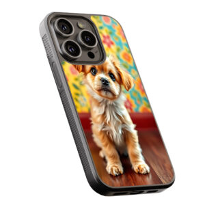 Θήκη iPhone “Colorful Puppy”