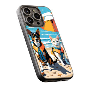 Θήκη iPhone “Beach Pets”