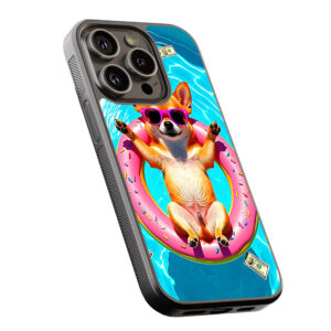 Θήκη iPhone “Pool Party Dog”