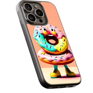 Θήκη iPhone “Funny Donut Character”