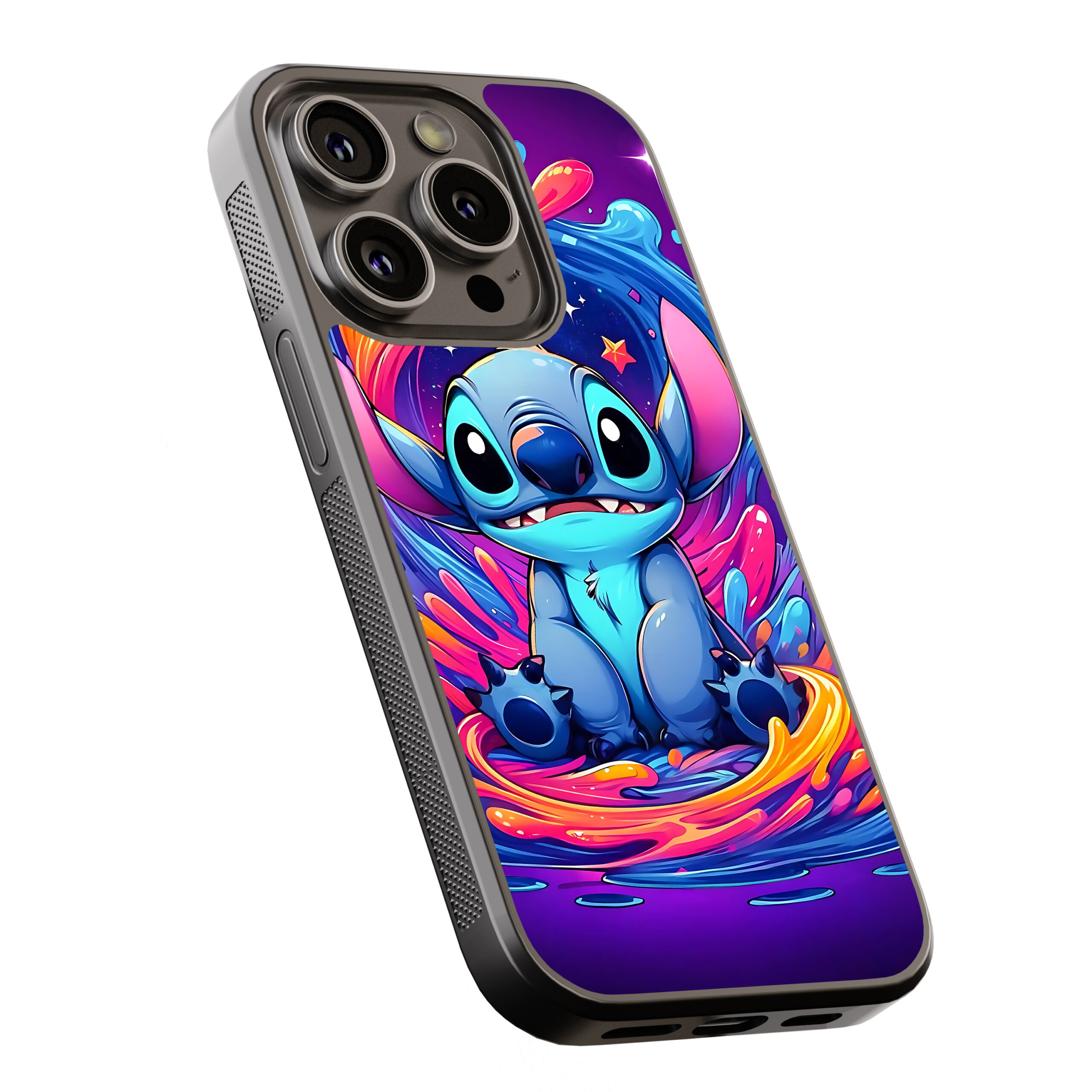 Θήκη iPhone “Neon Stitch Splash”