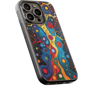 Θήκη iPhone “Psychedelic Galaxy Flow”