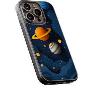 Θήκη iPhone “Cute Space Planets”