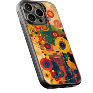 Θήκη iPhone “Retro Abstract Circles”