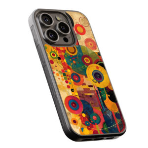 Θήκη iPhone “Retro Abstract Circles”